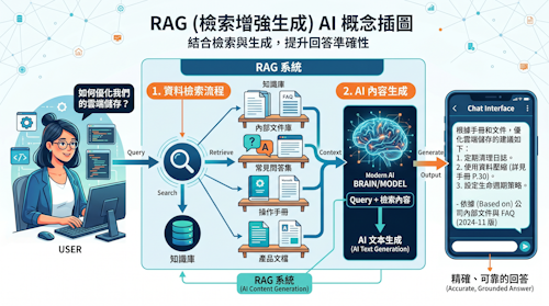 RAG AI 與一般 AI 有何不同？企業為什麼該先理解這件事